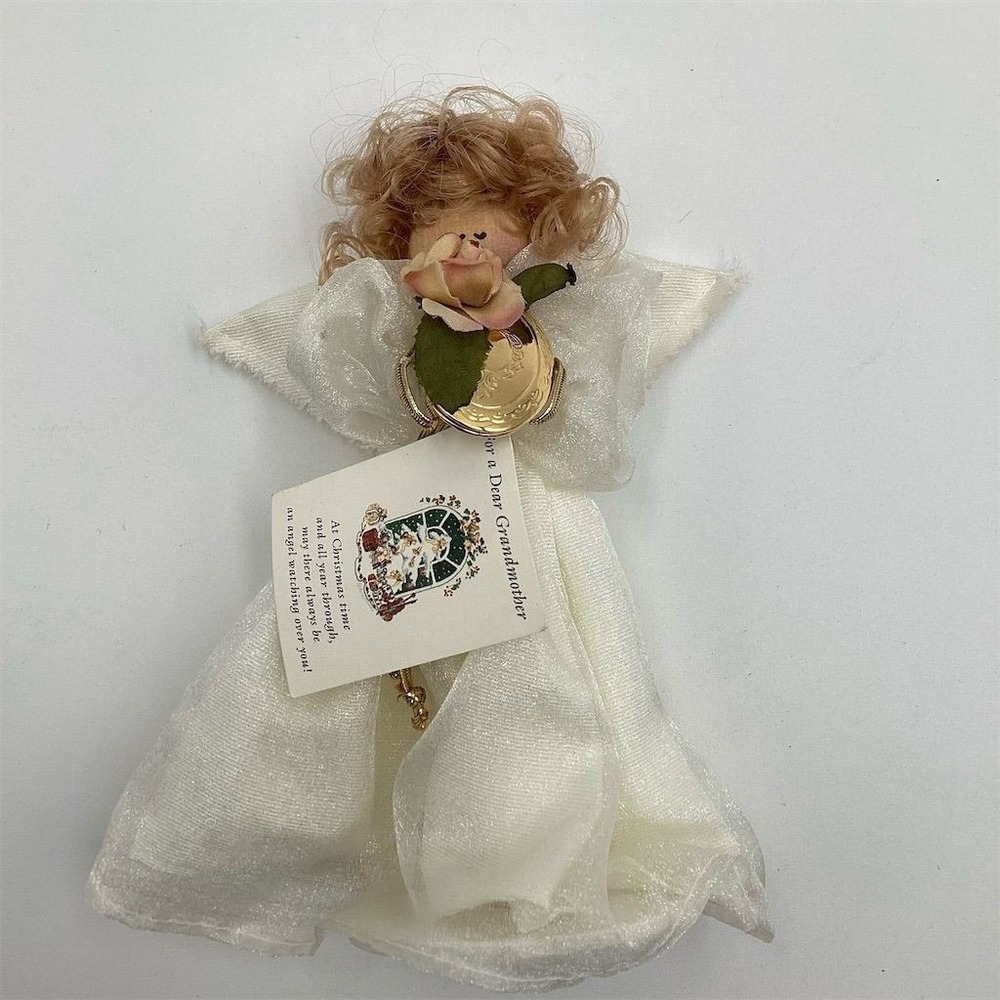 Marycana Angel Ornament for Grandmother Christmas Decor Multicolor